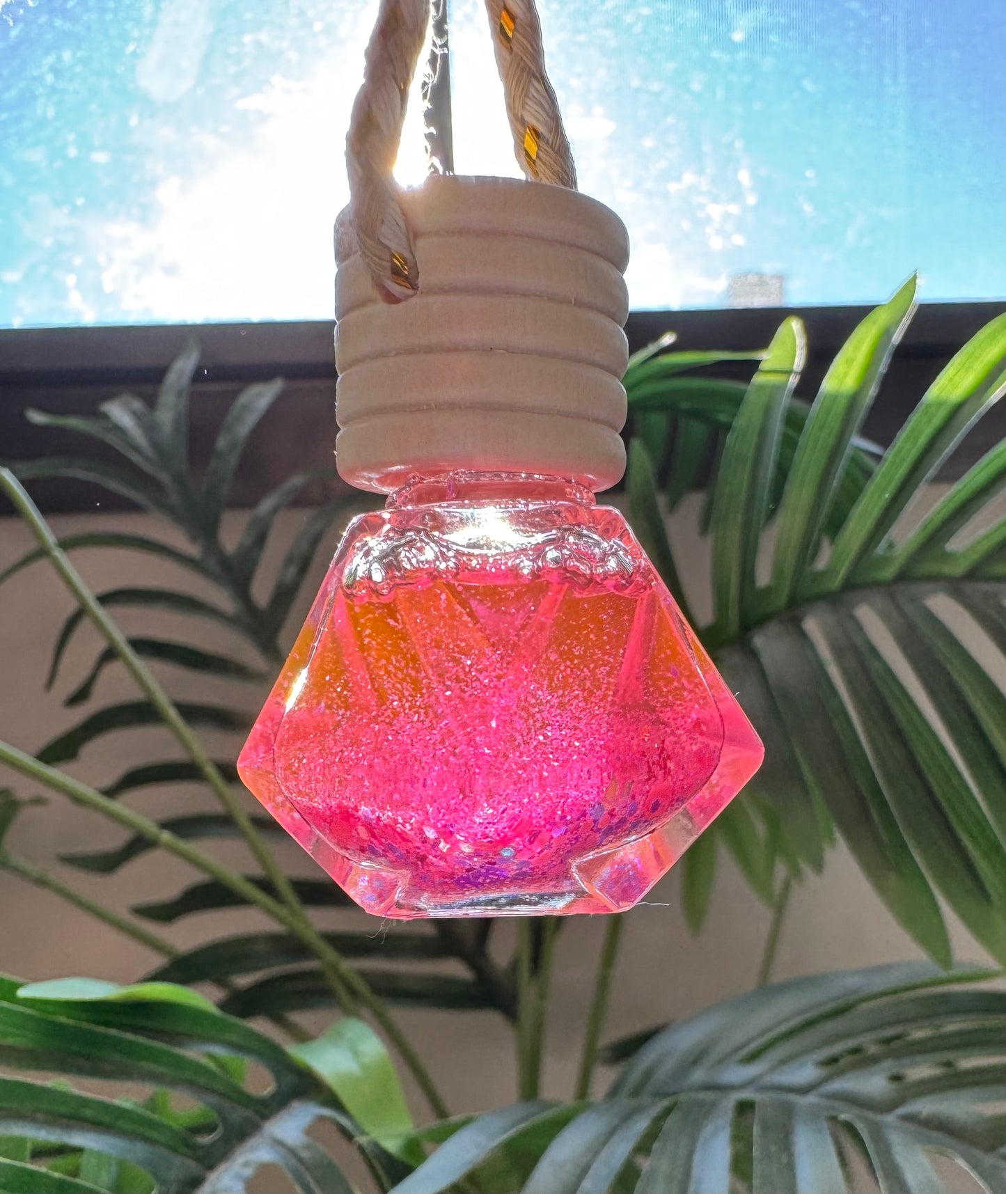 Bamboo Car Air-freshener Oil Diffuser