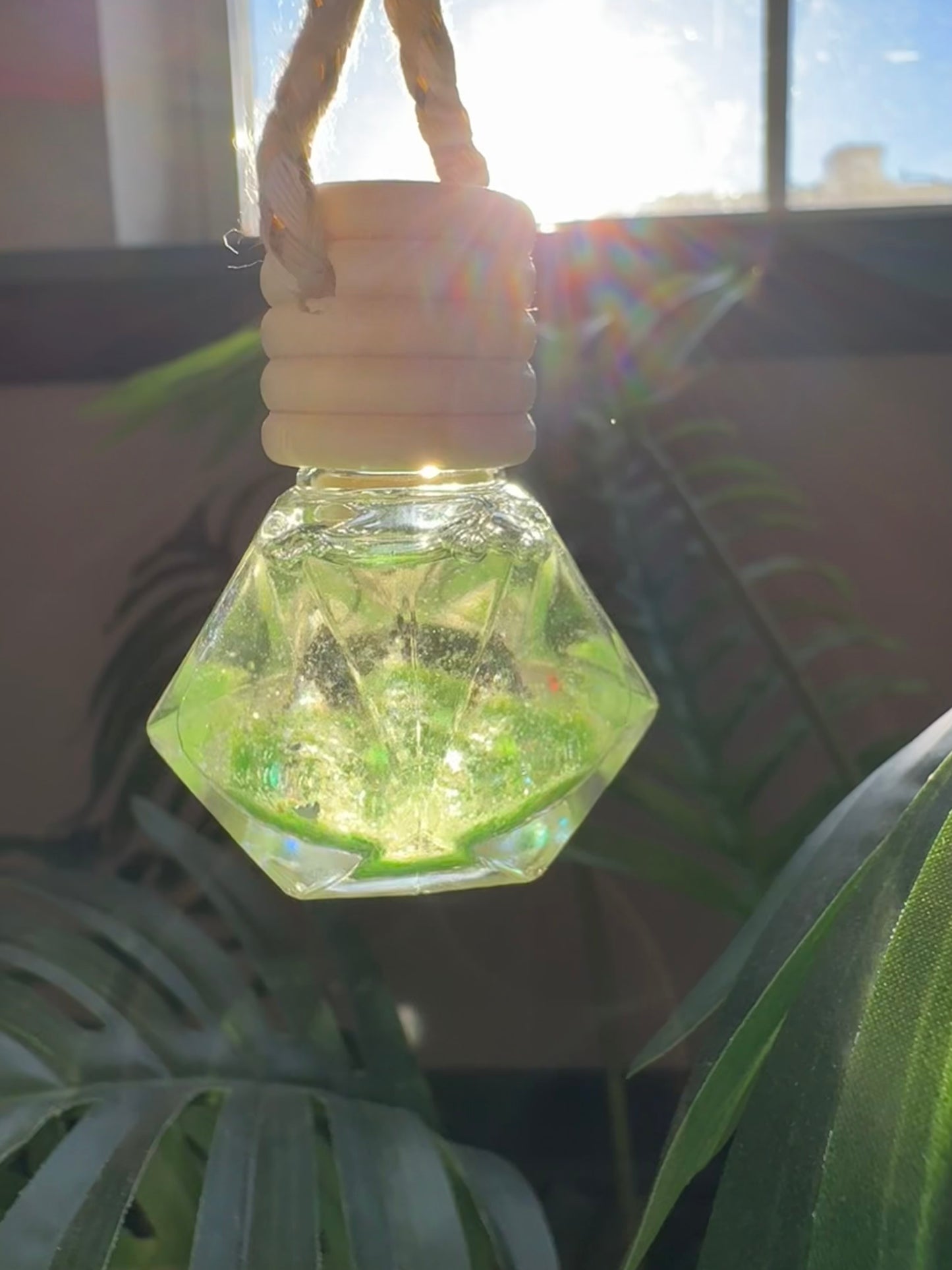 Bamboo Car Air-freshener Oil Diffuser